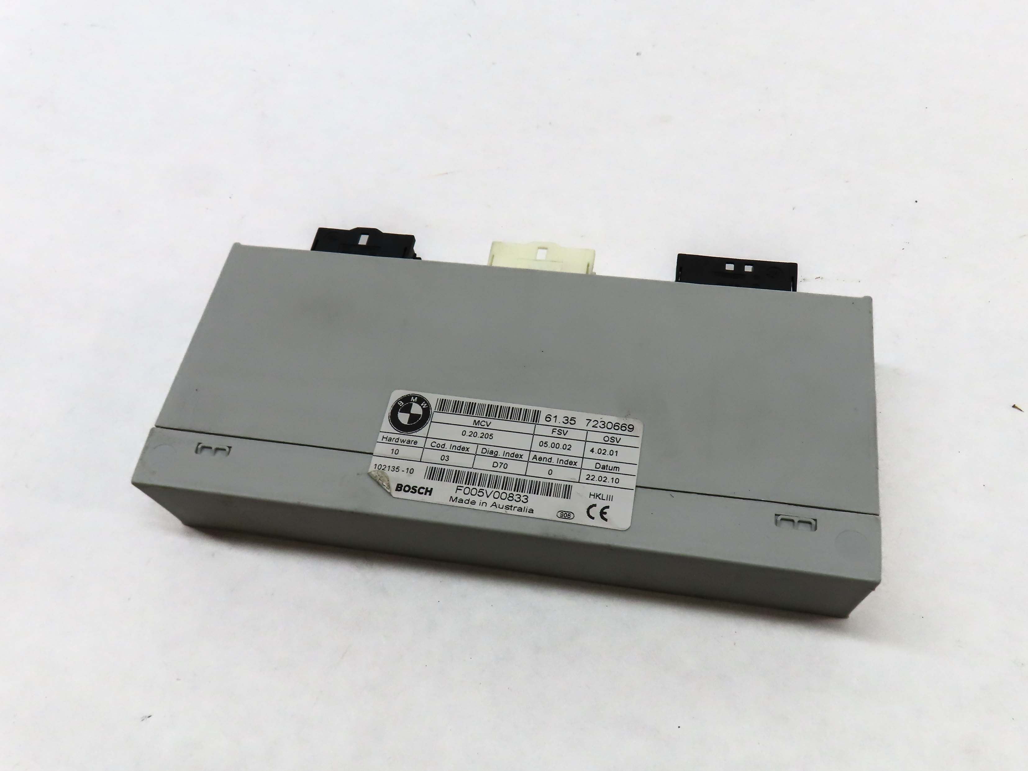 2011 BMW X5 (E70) REAR LIFTGATE LIFT TRUNK CONTROL MODULE — exact item pictured
